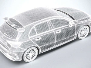 Mercedes-Benz A45 S AMG 2020 Coronarender 3D Model