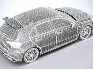 Mercedes-Benz A45 S AMG 2020 Coronarender Modelo 3D