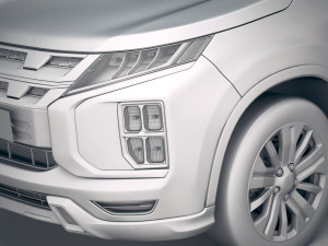Mitsubishi ASX Outlander Sport 2020 3Dモデル