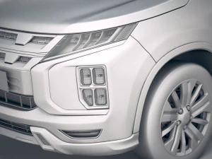 Mitsubishi ASX Outlander Sport 2020 3D Model