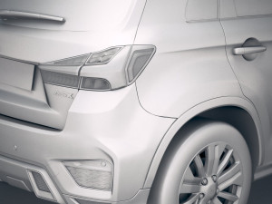 Mitsubishi ASX Outlander Sport 2020 3Dモデル