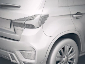 Mitsubishi ASX Outlander Sport 2020 3D Model