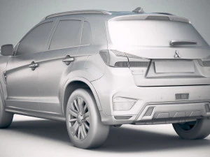 Mitsubishi ASX Outlander Sport 2020 3D Model