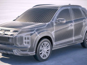 Mitsubishi ASX Outlander Sport 2020 3D Model