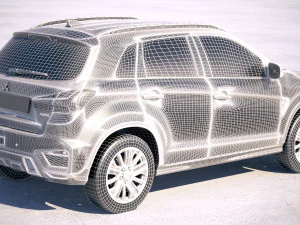 Mitsubishi ASX Outlander Sport 2020 3D Model