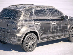 Mitsubishi ASX Outlander Sport 2020 3D Model