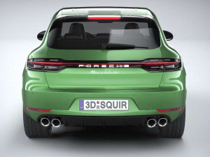 Porsche Macan Turbo 2019 Coronarender Modèle 3D