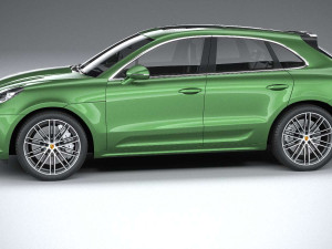 Porsche Macan Turbo 2019 Coronarender Modèle 3D