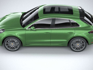 Porsche Macan Turbo 2019 Coronarender Modèle 3D