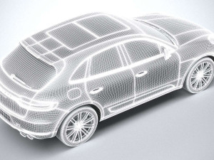 Porsche Macan Turbo 2019 Coronarender Modèle 3D