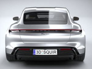 Porsche Taycan 2020 3D Model