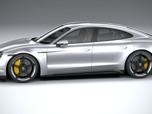 Porsche Taycan 2020 3D Model