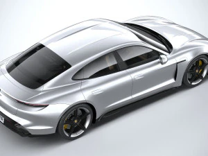 Porsche Taycan 2020 3D Model