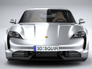 Porsche Taycan 2020 3D Model