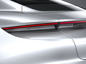 Porsche Taycan 2020 3D Model
