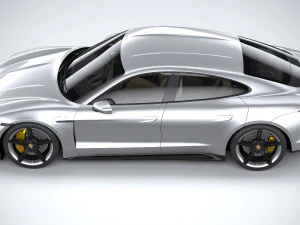 Porsche Taycan 2020 3D Model