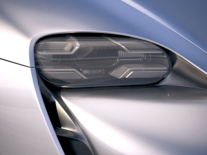 Porsche Taycan 2020 vray 3D मॉडल