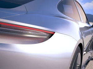 Porsche Taycan 2020 vray 3D Model