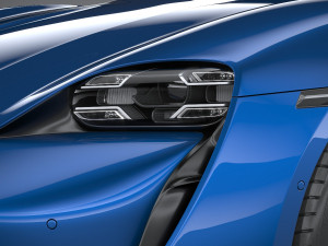Porsche Taycan Turbo 2020 3D मॉडल
