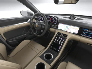 Porsche Taycan Turbo 2020 3D Model