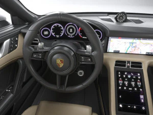 Porsche Taycan Turbo 2020 3D Model