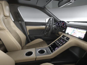 Porsche Taycan Turbo 2020 3D Model