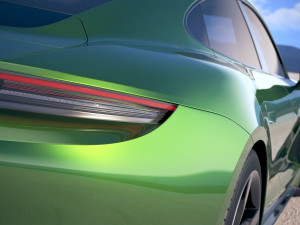Porsche Taycan Turbo S 2020 vray Modèle 3D