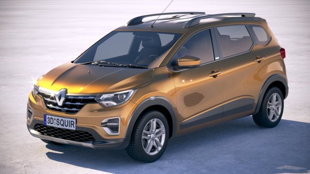Renault Triber 2020 Modelo 3D .c4d .max .obj .3ds .fbx .stl .blend