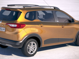 Renault Triber 2020 Modelo 3D