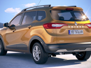 Renault Triber 2020 Modelo 3D