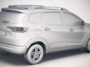Renault Triber 2020 Modelo 3D