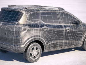 Renault Triber 2020 Modelo 3D