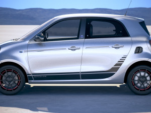 Smart EQ Forfour 2020 3D Model