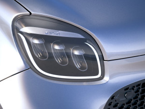 Smart EQ Forfour 2020 3D Model