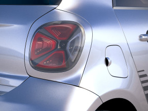 Smart EQ Forfour 2020 3D Model