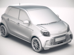 Smart EQ Forfour 2020 3D Model