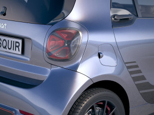 Smart EQ Fortwo 2020 3D 모델