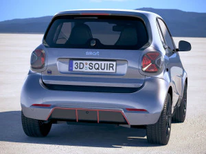 Smart EQ Fortwo 2020 3D Model