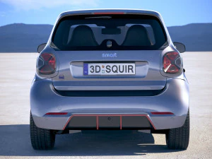 Smart EQ Fortwo 2020 3D Model
