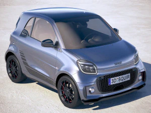 Smart EQ Fortwo 2020 3D Model