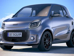 Smart EQ Fortwo 2020 3D Model