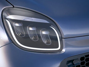 Smart EQ Fortwo 2020 3D Model