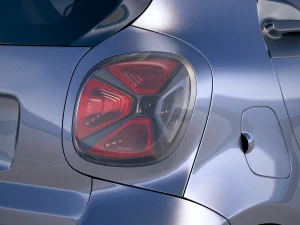 Smart EQ Fortwo 2020 3D Model