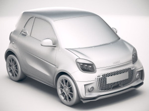 Smart EQ Fortwo 2020 3D 모델