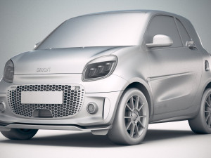 Smart EQ Fortwo 2020 3D 모델