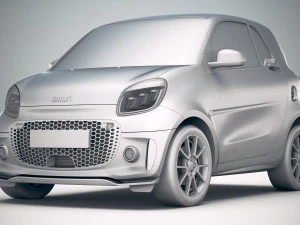 Smart EQ Fortwo 2020 3D Model
