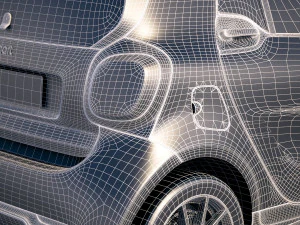 Smart EQ Fortwo 2020 3D Model