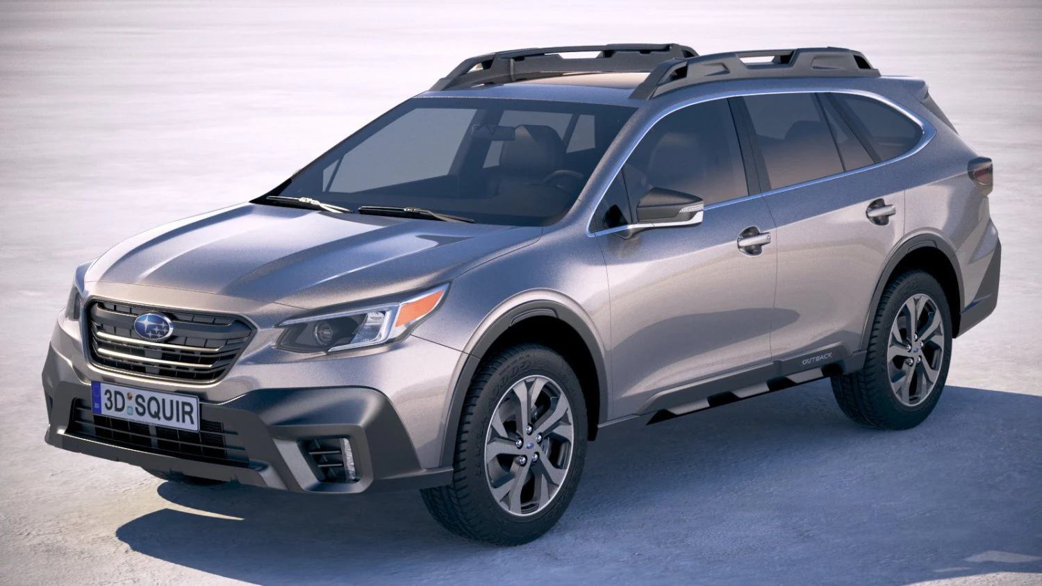 Subaru Outback 2020 3D Model .c4d .max .obj .3ds .fbx .stl .blend 