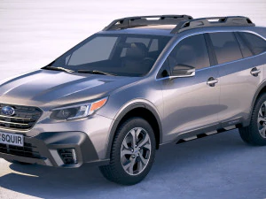 Subaru Outback 2020 3D Модель