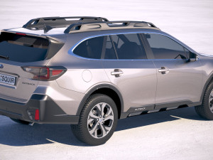 Subaru Outback 2020 3D Model
